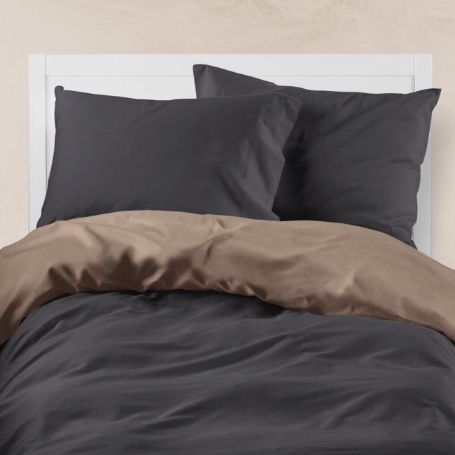 Παπλωματοθήκη Μονόχρωμη Solid Υπέρδιπλη