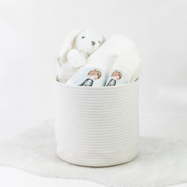 Πετσέτες Σετ 2ΤΜΧ Little King Εκρού