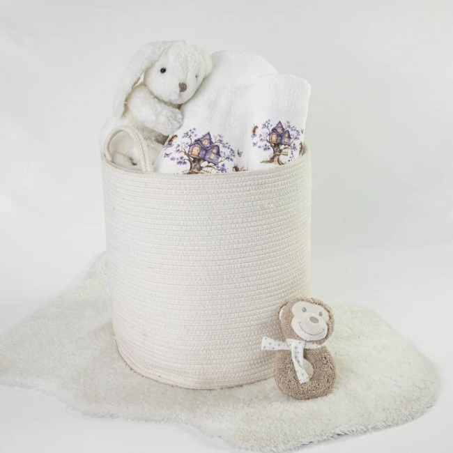 Πετσέτες Σετ 2ΤΜΧ Magic Garden Λευκό