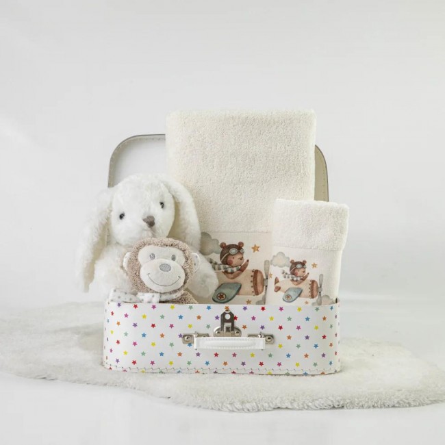 Πετσέτες Σετ 2ΤΜΧ Pilot Εκρού