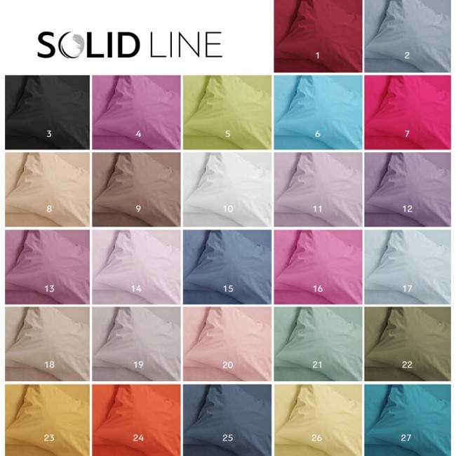 Ζεύγος Μαξιλαροθήκες Solid Μονόχρωμες