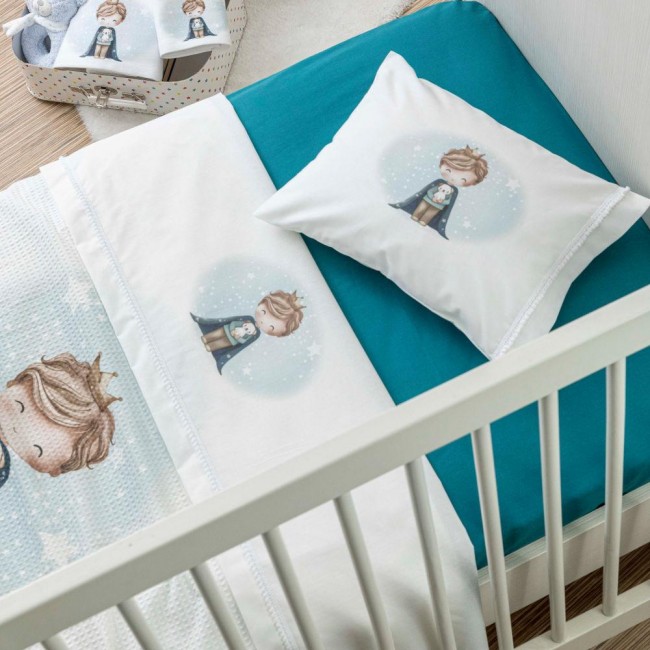 Σεντόνια Κούνιας Σετ Little King