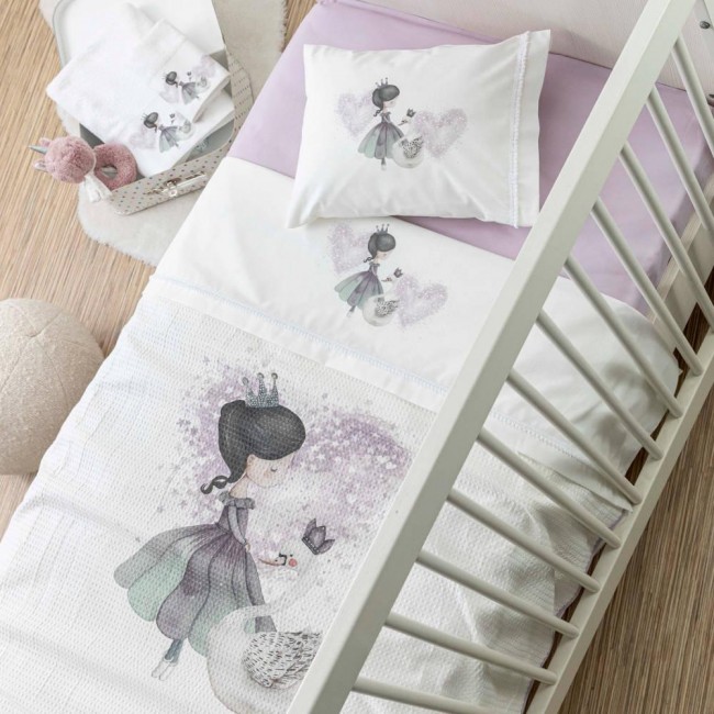 Σεντόνια Κούνιας Σετ Odette