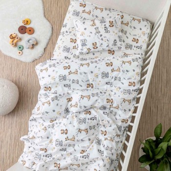 Σεντόνια Κούνιας Σετ Roar