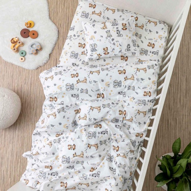 Σεντόνια Κούνιας Σετ Roar