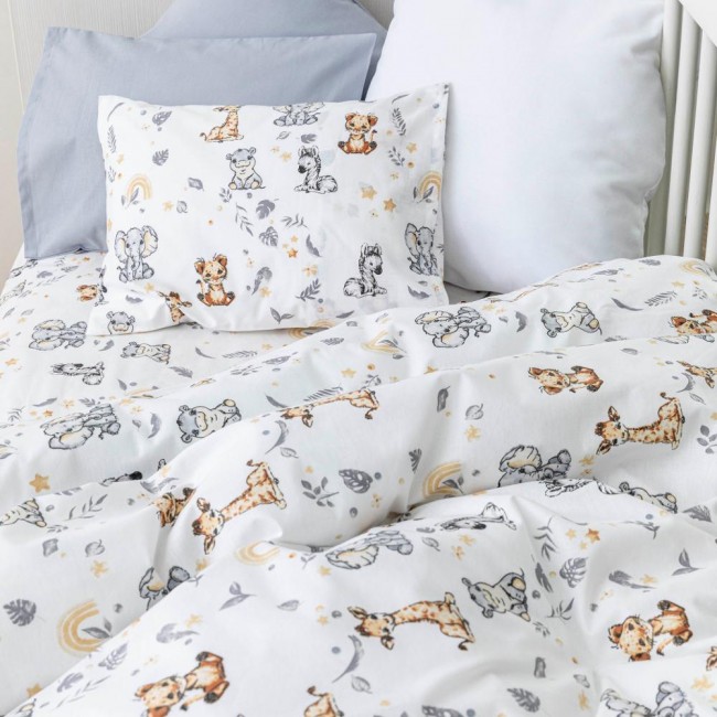 Σεντόνια Κούνιας Σετ Roar