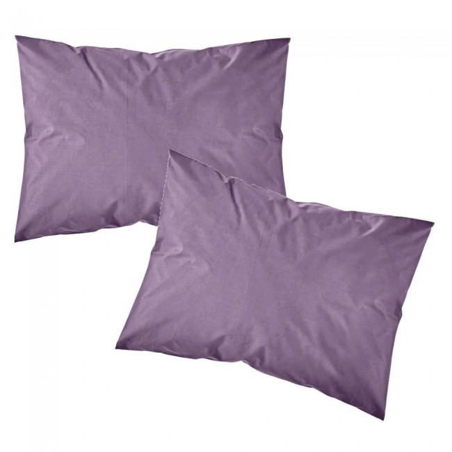 Ζεύγος Μαξιλαροθήκες Solid Μονόχρωμες