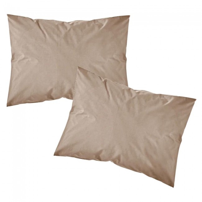 Ζεύγος Μαξιλαροθήκες Solid Μονόχρωμες