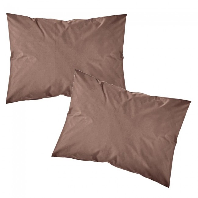 Ζεύγος Μαξιλαροθήκες Solid Μονόχρωμες