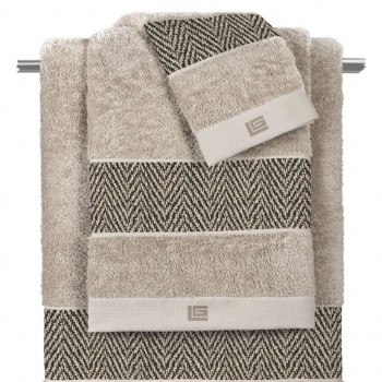 Σετ 3τμχ Πετσέτες Alezia Cashmere-Natural