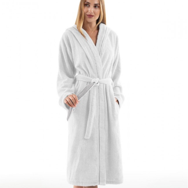 Μπουρνούζι Casual White