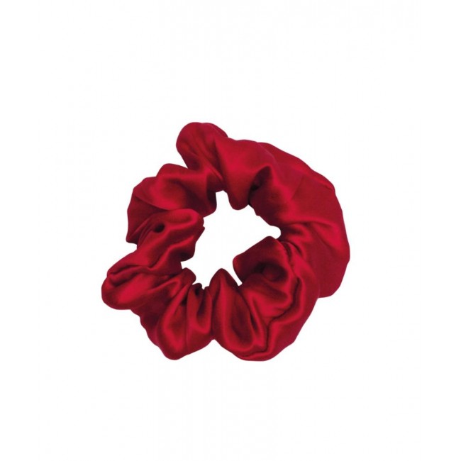SILK SCRUNCHIE 17 ΚΟΚΚΑΛΑΚΙ ΜΑΛΛΙΩΝ 100% PURE SILK 16mm