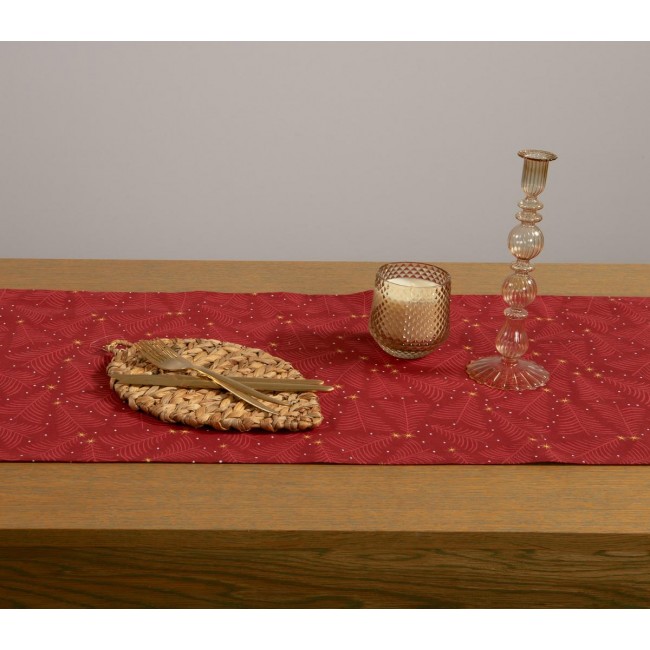 ΧΡΙΣΤΟΥΓΕΝΝΙΑΤΙΚH ΤΡΑΒΕΡΣΑ DECEMBER 45Χ140 RED