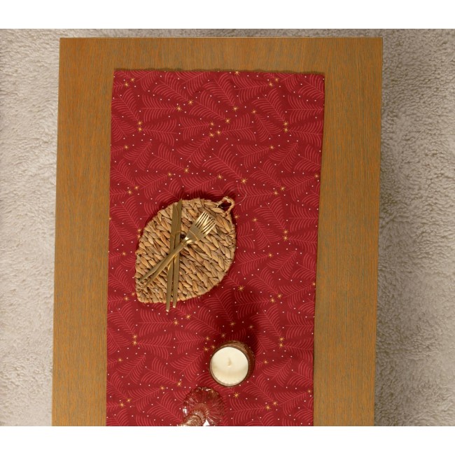 ΧΡΙΣΤΟΥΓΕΝΝΙΑΤΙΚH ΤΡΑΒΕΡΣΑ DECEMBER 45Χ140 RED