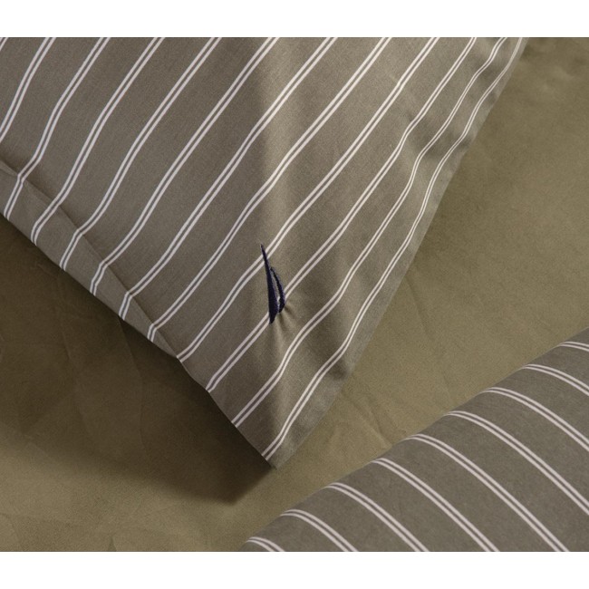 ΣΕΤ ΣΕΝΤΟΝΙΑ ΒΑΜΒΑΚΕΡΑ ΔΙΠΛΑ NAUTICA - NAU COAST 200Χ270 NEF-NEF HOMEWARE GREEN