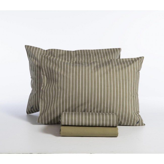 ΣΕΤ ΣΕΝΤΟΝΙΑ ΒΑΜΒΑΚΕΡΑ ΔΙΠΛΑ NAUTICA - NAU COAST 200Χ270 NEF-NEF HOMEWARE GREEN