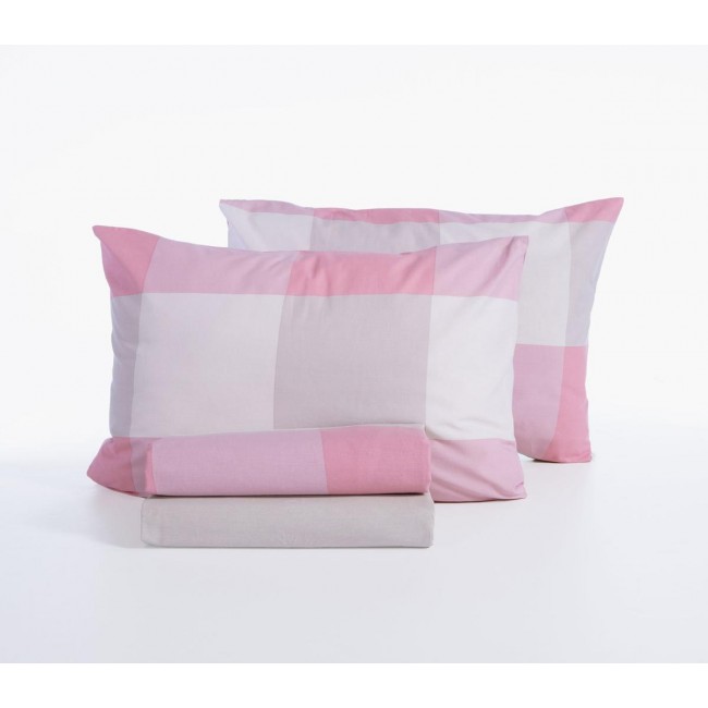 ΣΕΝΤΟΝΙ ΒΑΜΒ.CASUAL CHECK ΣΕΤ ΜΟΝΟ Μ.Λ. ROSE
