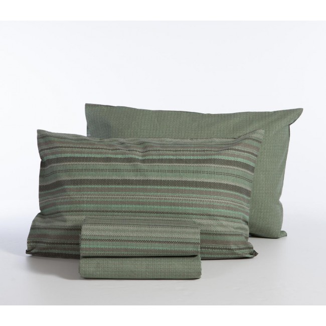 ΣΕΤ ΣΕΝΤΟΝΙΑ ΜΟΝΑ DEGREE 170X270 NEF-NEF HOMEWARE GREEN