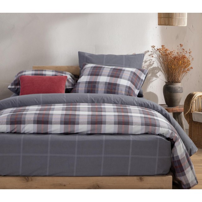 ΣΕΤ ΣΕΝΤΟΝΙΑ ΜΟΝΑ RACKET ΜΕ ΛΑΣΤΙΧΟ NEF-NEF HOMEWARE DENIM