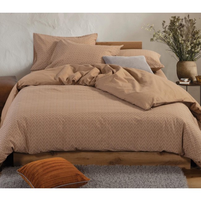 ΣΕΤ ΣΕΝΤΟΝΙΑ ΜΟΝΑ SUSPEN ΜΕ ΛΑΣΤΙΧΟ NEF-NEF HOMEWARE CARAMEL