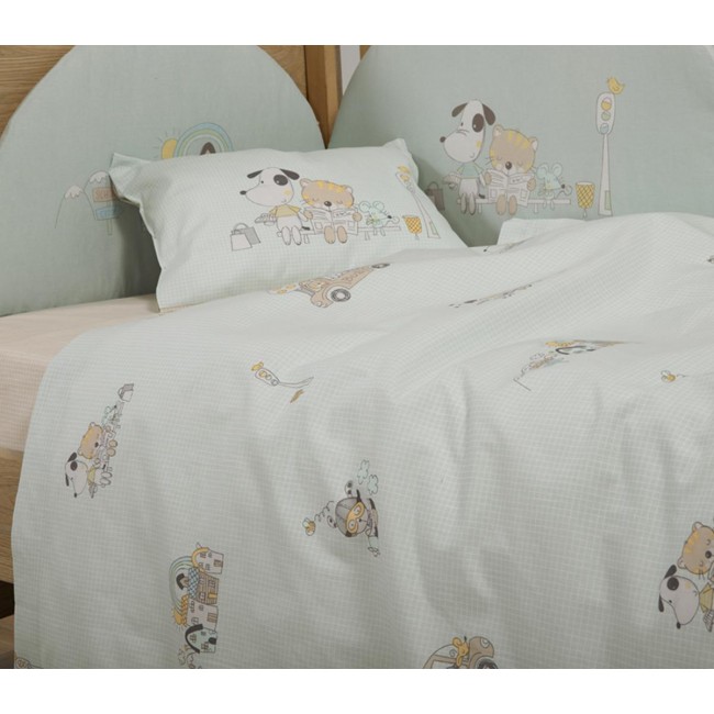 ΒΡΕΦΙΚΑ ΣΕΤ ΣΕΝΤΟΝΙΑ ΚΟΥΝΙΑΣ LIFE IN THE CITY NEF-NEF HOMEWARE AQUA