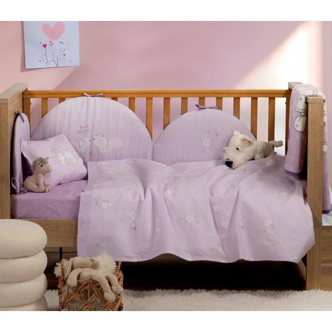 ΒΡΕΦΙΚΑ ΣΕΤ ΣΕΝΤΟΝΙΑ ΚΟΥΝΙΑΣ BEST FRIENDS NEF-NEF HOMEWARE LILAC