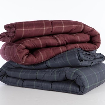 ΠΑΠΛΩΜΑ ΥΠΕΡΔΙΠΛΟ NAIBERG 240X220 NEF-NEF HOMEWARE BORDO