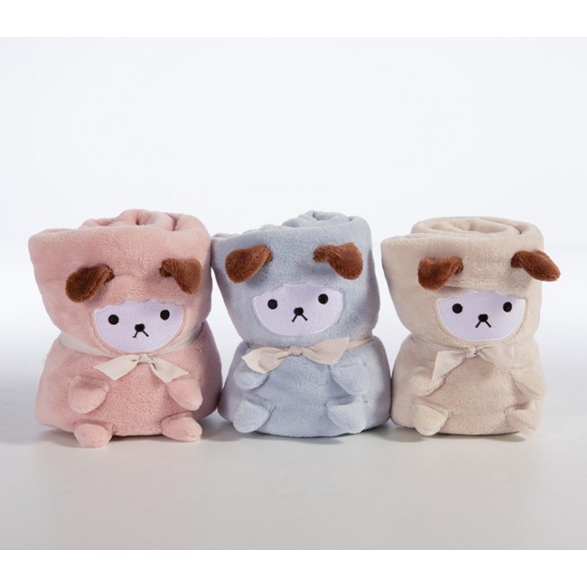 ΒΡΕΦΙΚΗ ΚΟΥΒΕΡΤΑ FLEECE ΑΓΚΑΛΙΑΣ LOVELY SHEEP 80X110 NEF-NEF HOMEWARE ECRU