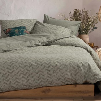 ΣΕΤ ΣΕΝΤΟΝΙΑ ΥΠΕΡΔΙΠΛΑ ΜΕ ΛΑΣΤΙΧΟ OTRANDO NEF-NEF HOMEWARE GREEN