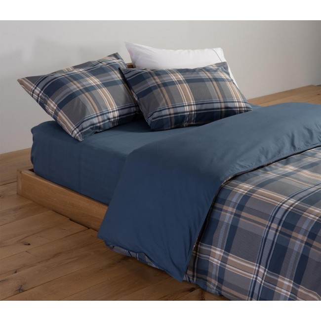 ΣΕΤ ΠΑΠΛΩΜΑΤΟΘΗΚΗ ΥΠΕΡΔΙΠΛΗ NAUTICA NAU SURFACE 240X220 NEF-NEF HOMEWARE DENIM