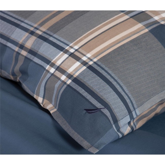 ΣΕΤ ΠΑΠΛΩΜΑΤΟΘΗΚΗ ΥΠΕΡΔΙΠΛΗ NAUTICA NAU SURFACE 240X220 NEF-NEF HOMEWARE DENIM