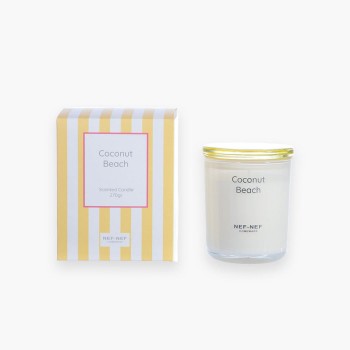 ΑΡΩΜΑΤΙΚΟ ΚΕΡΙ COCONUT BEACH 270gr YELLOW