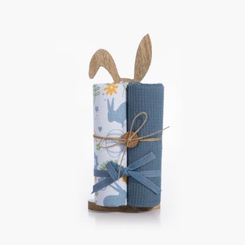ΞΥΛΙΝΟΣ ΛΑΓΟΣ ΜΕ ΠΟΤΗΡΟΠΑΝΟ HARE 2ΤΜΧ WHITE/BLUE