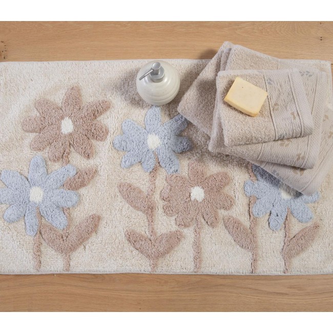 ΤΑΠΕΤΟ ΜΠΑΝΙΟΥ ΒΑΜΒ.DREAMEL 50X80 BEIGE