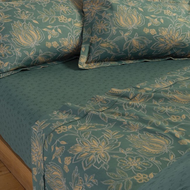Σετ Σεντόνια Βαμβακοσατέν Υπέρδιπλα Elinda 240x270 ECRU Nef Nef Homeware