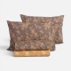 Σετ Σεντόνια Βαμβακερά King Size με Λάστιχο Dream BROWN Nef Nef Homeware