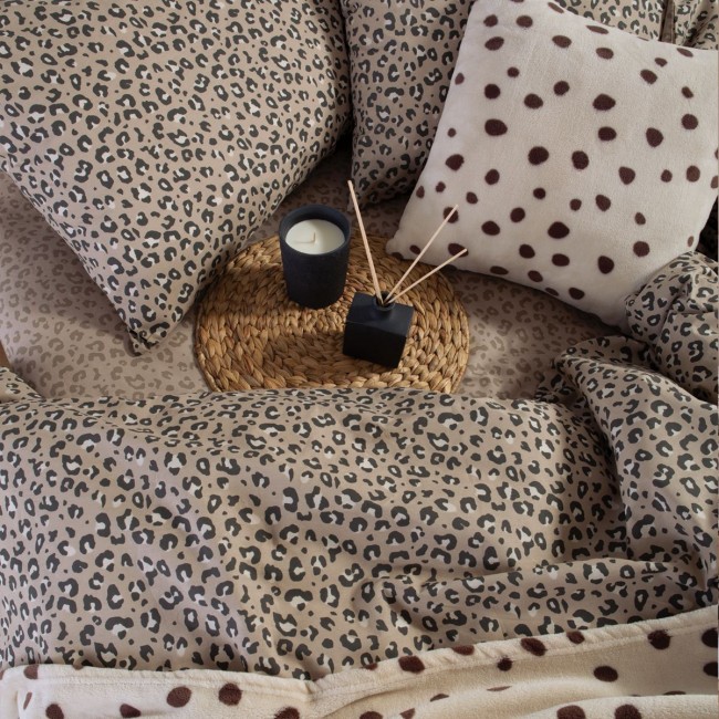 Σετ Σεντόνια Βαμβακερά King Size με Λάστιχο Wild GREEN Nef Nef Homeware