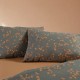 Σετ Παπλωματοθήκη Βαμβακερή Μονή Floriva 170x240 BROWN Nef Nef Homeware