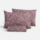 Σετ Παπλωματοθήκη Βαμβακερή Μονή Floriva 170x240 BROWN Nef Nef Homeware