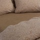 Σετ Παπλωματοθήκη Φανελένια Μονή Marcel 160x230 GOLD Nef Nef Homeware