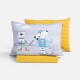 Σετ Σεντόνια Παιδικά Μονά Cool Skating 170x260 GREY Nef Nef Homeware
