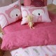 Σετ Σεντόνια Παιδικά Μονά με Λάστιχο Wild & Sweet 170x260 PINK Nef Nef Homeware