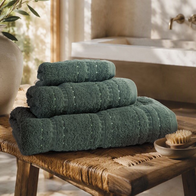 Σετ Πετσέτες 3 Τμχ Harmony GREEN Nef Nef Homeware