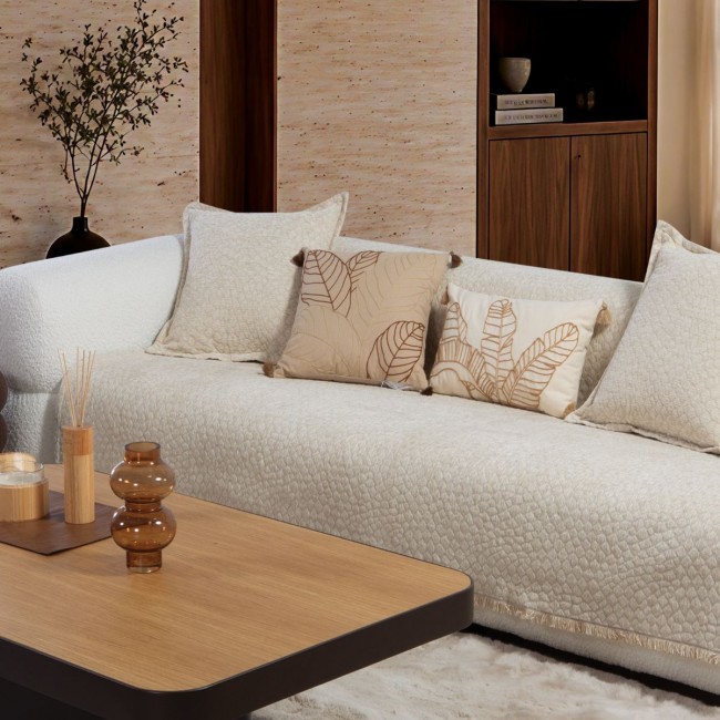 Ριχτάρι Πολυθρόνας Decore 170x180 ECRU Nef Nef Homeware