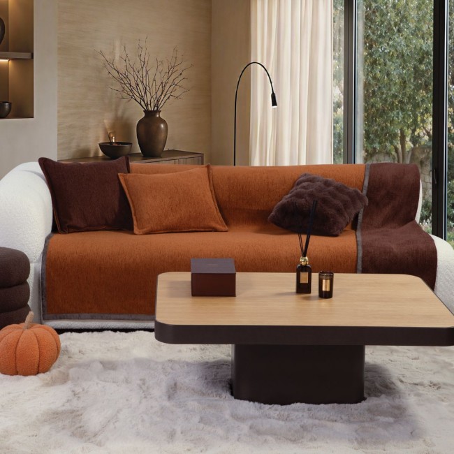 Ριχτάρι Διθέσιου Καναπέ Tanger 26 180x250 BEIGE/L.GREY Nef Nef Homeware