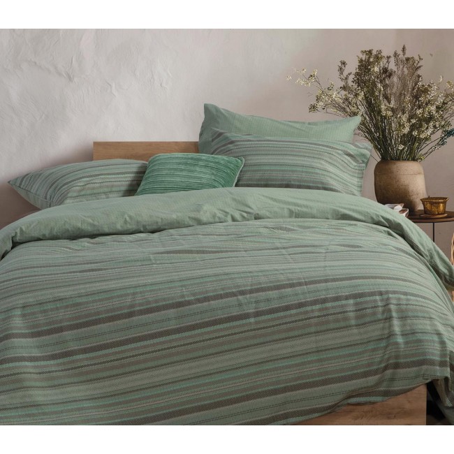 ΣΕΤ ΣΕΝΤΟΝΙΑ ΜΟΝΑ DEGREE 170X270 NEF-NEF HOMEWARE GREEN