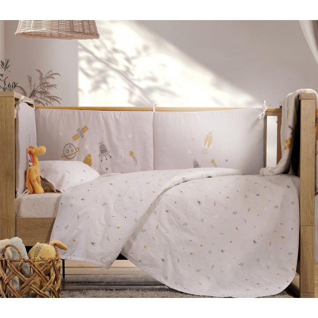 ΒΡΕΦΙΚΑ ΣΕΤ ΣΕΝΤΟΝΙΑ ΚΟΥΝΙΑΣ MY UNIVERSE NEF-NEF HOMEWARE GREY