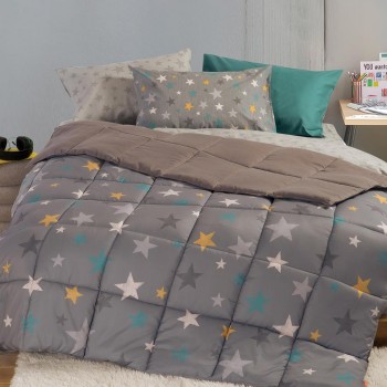 ΠΑΙΔΙΚΟ ΠΑΠΛΩΜΑ ΜΟΝΟ STARS ABOVE 160X220 NEF-NEF HOMEWARE SILVER