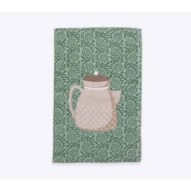 ΠΟΤΗΡΟΠΑΝΟ ΒΕΛΟΥΤΕ MY TEAPOT 40Χ60 NEF-NEF HOMEWARE GREEN