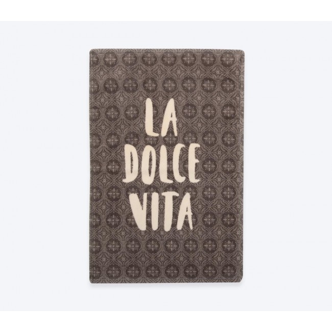 ΠΟΤΗΡΟΠΑΝΟ ΒΕΛΟΥΤΕ LA DOLCE VITA 40Χ60 NEF-NEF HOMEWARE GREY